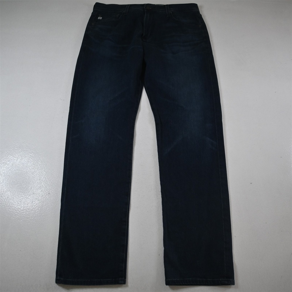 Adriano Goldschmied 34x34 Graduate Tailored Slim‎ Dark Stretch Denim Mens Jeans